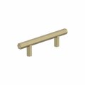 Amerock Caliber 3 inch 76mm Center-to-Center Golden Champagne Cabinet Pull BP37365BBZ